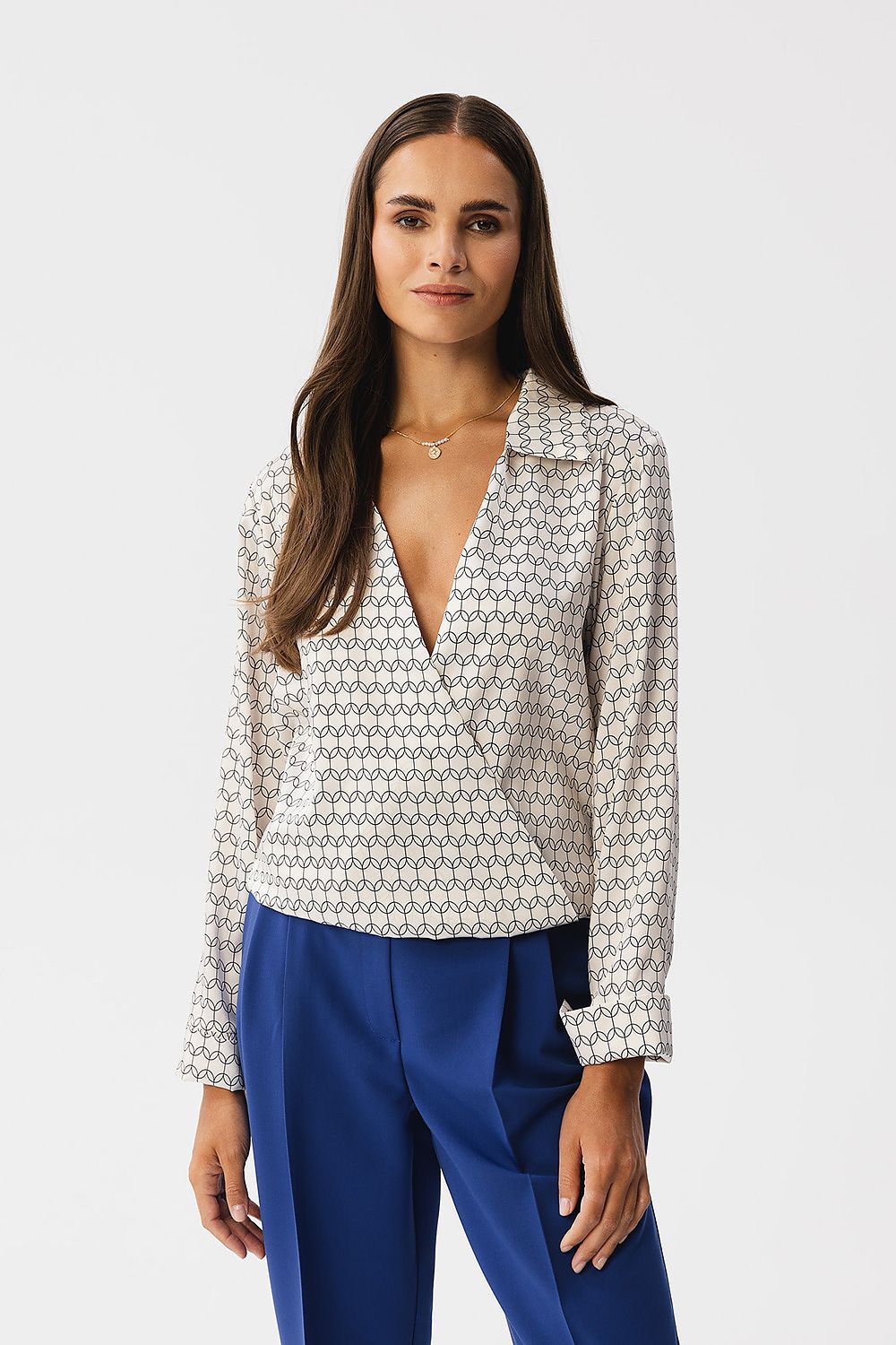 Blusa a maniche lunghe - Nibe Clothing