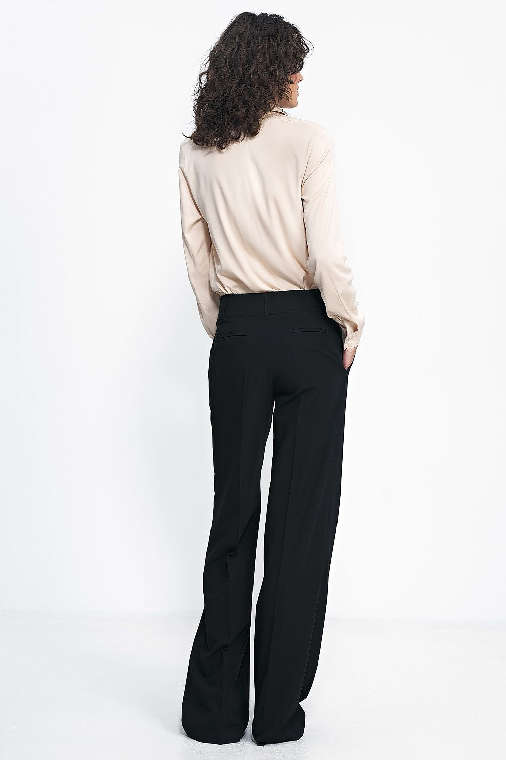 Pantaloni gamba larga - Nibe Clothing
