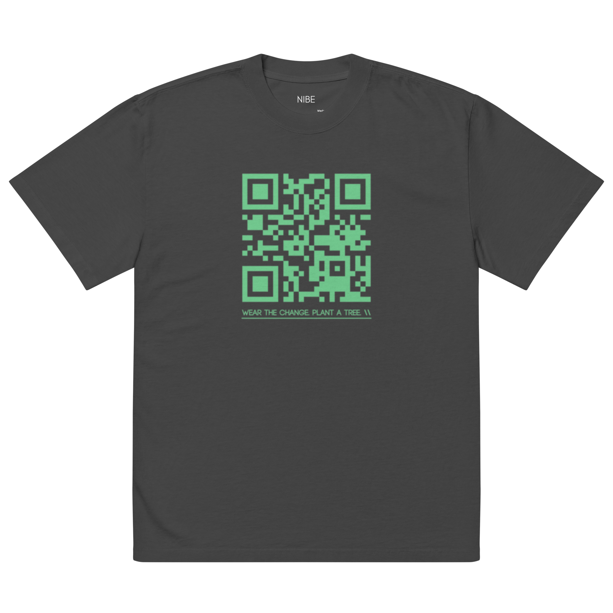 Maglietta oversize unisex QR Change