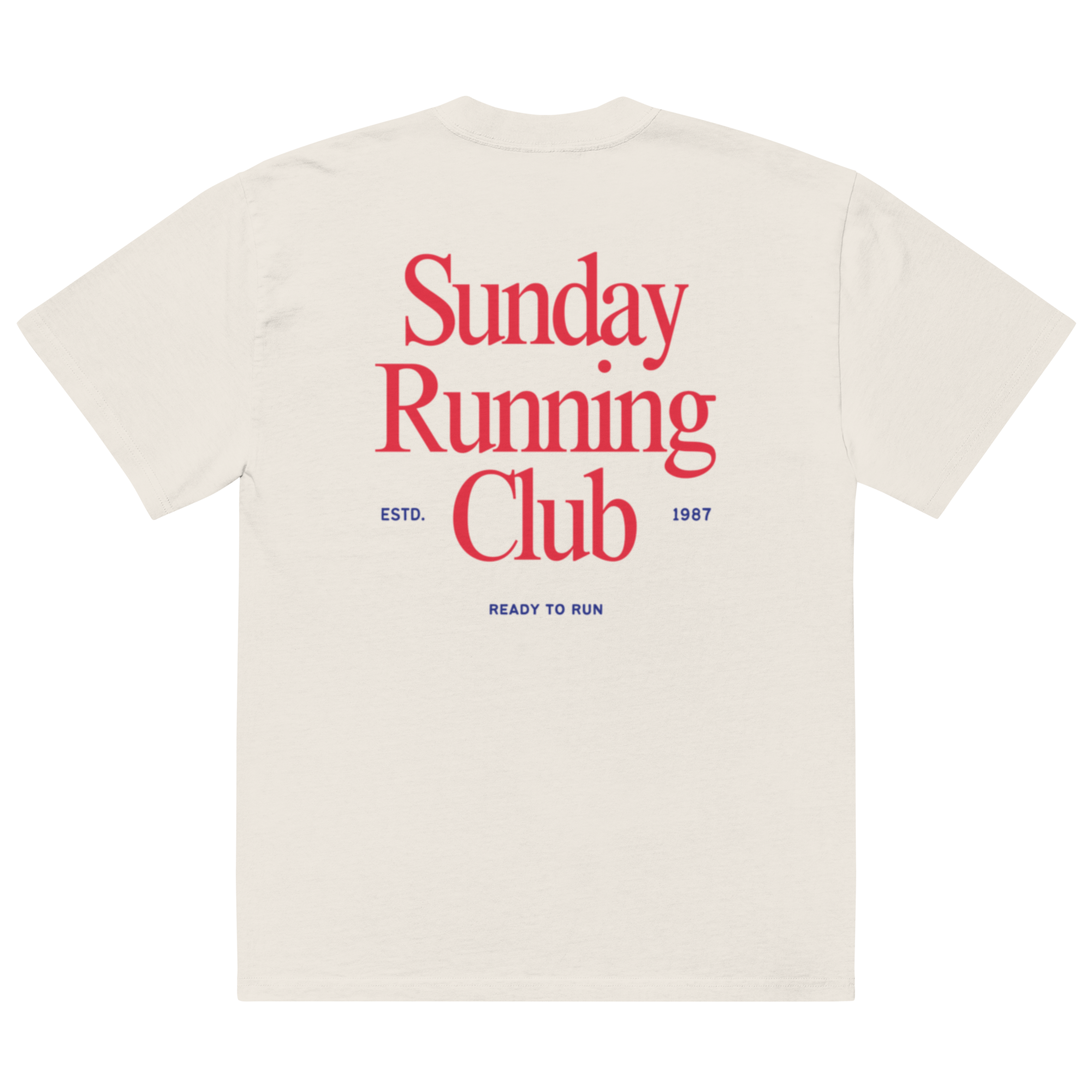 Maglietta oversize Running