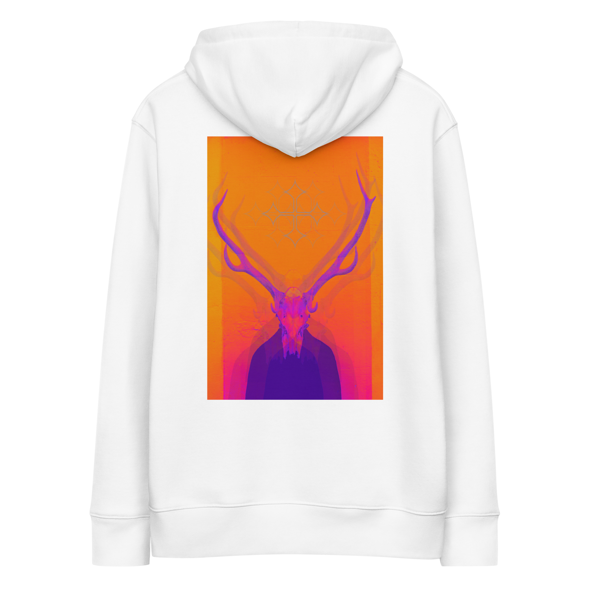 Felpa con cappuccio Horns
