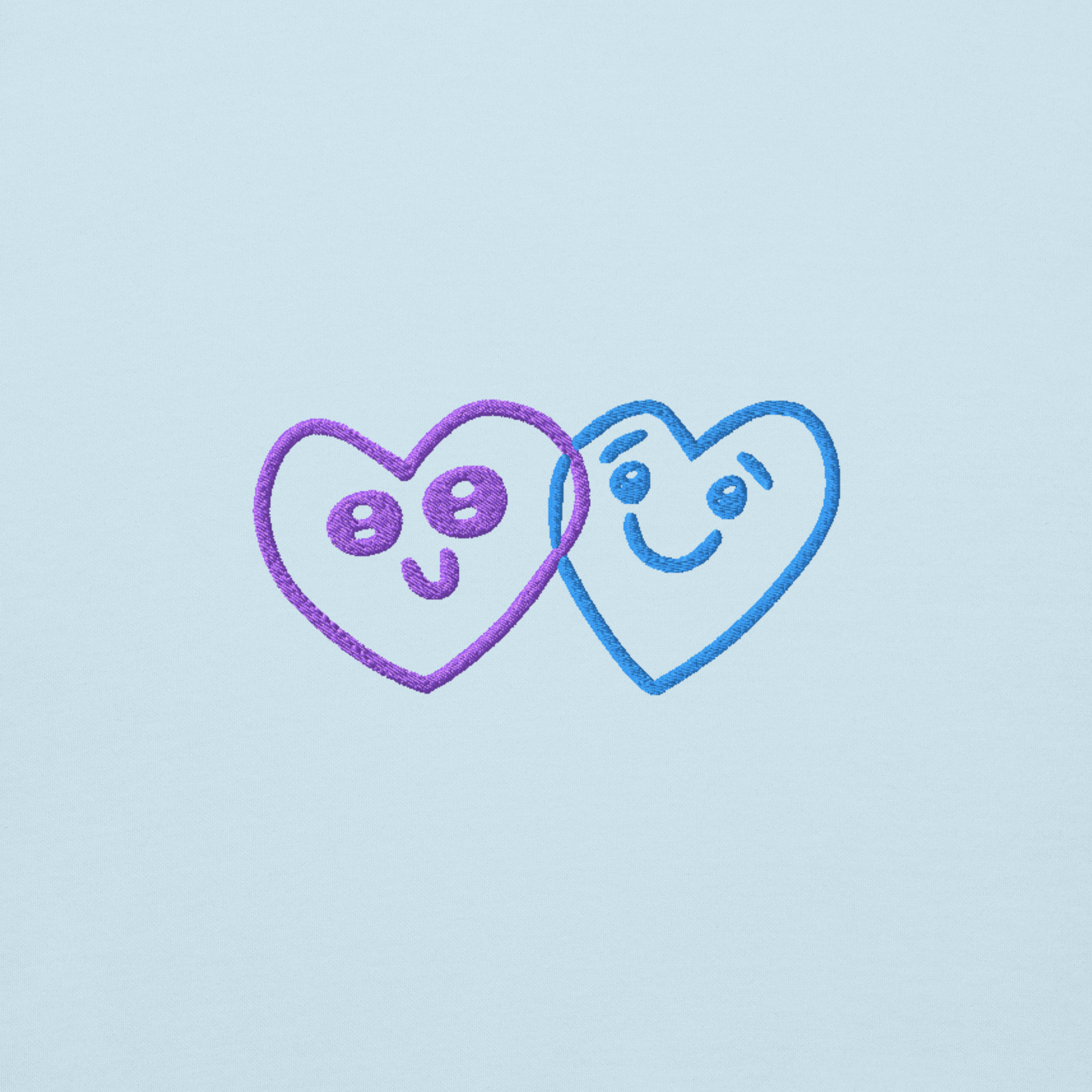 Felpa con cappuccio 2 Hearts