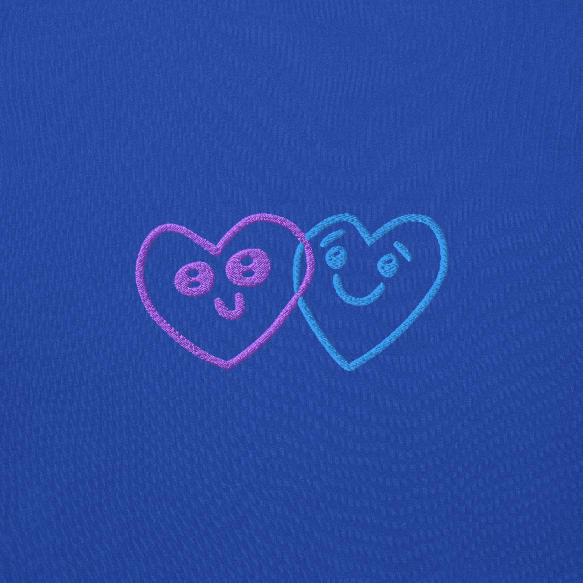 Felpa con cappuccio 2 Hearts