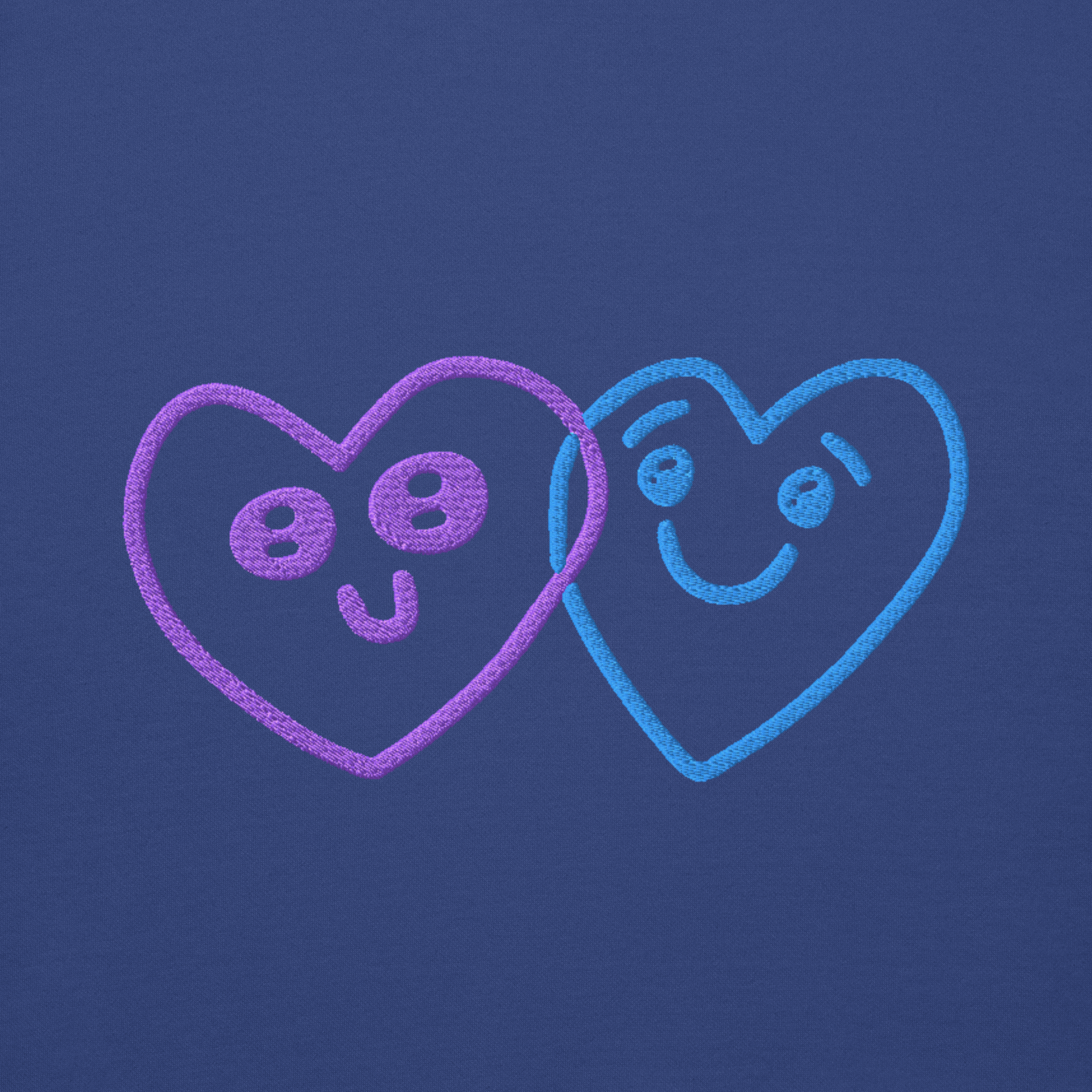 Felpa girocollo 2 Hearts