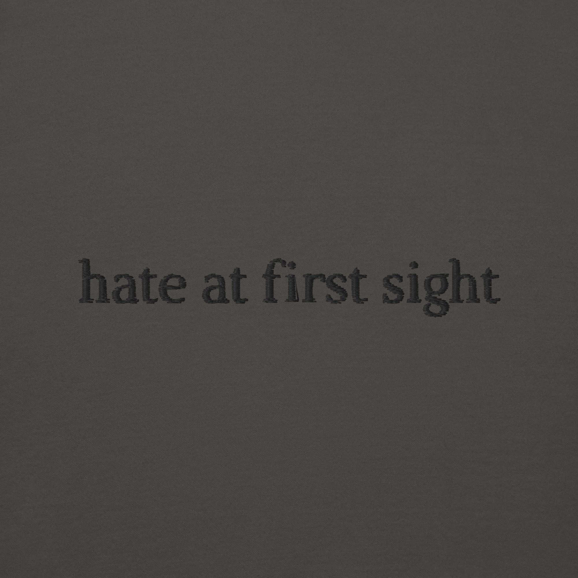 Felpa girocollo Hate at First Sight