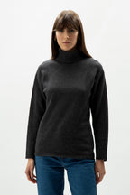 Cashmere blend turtleneck (3D-Knit)