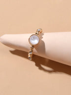 Anello con strass decorativo