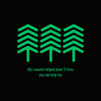 Felpa girocollo III Trees - Nibe Clothing