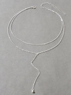 Collana con design a Y