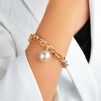 Bracciale a maglie grosse