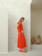 Gonna Extra Fine Merino Wool A-Line (3D-Knit) - Nibe Clothing