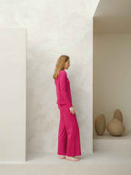 Extra Fine Merino Wool Turtleneck with Straight Sleeve