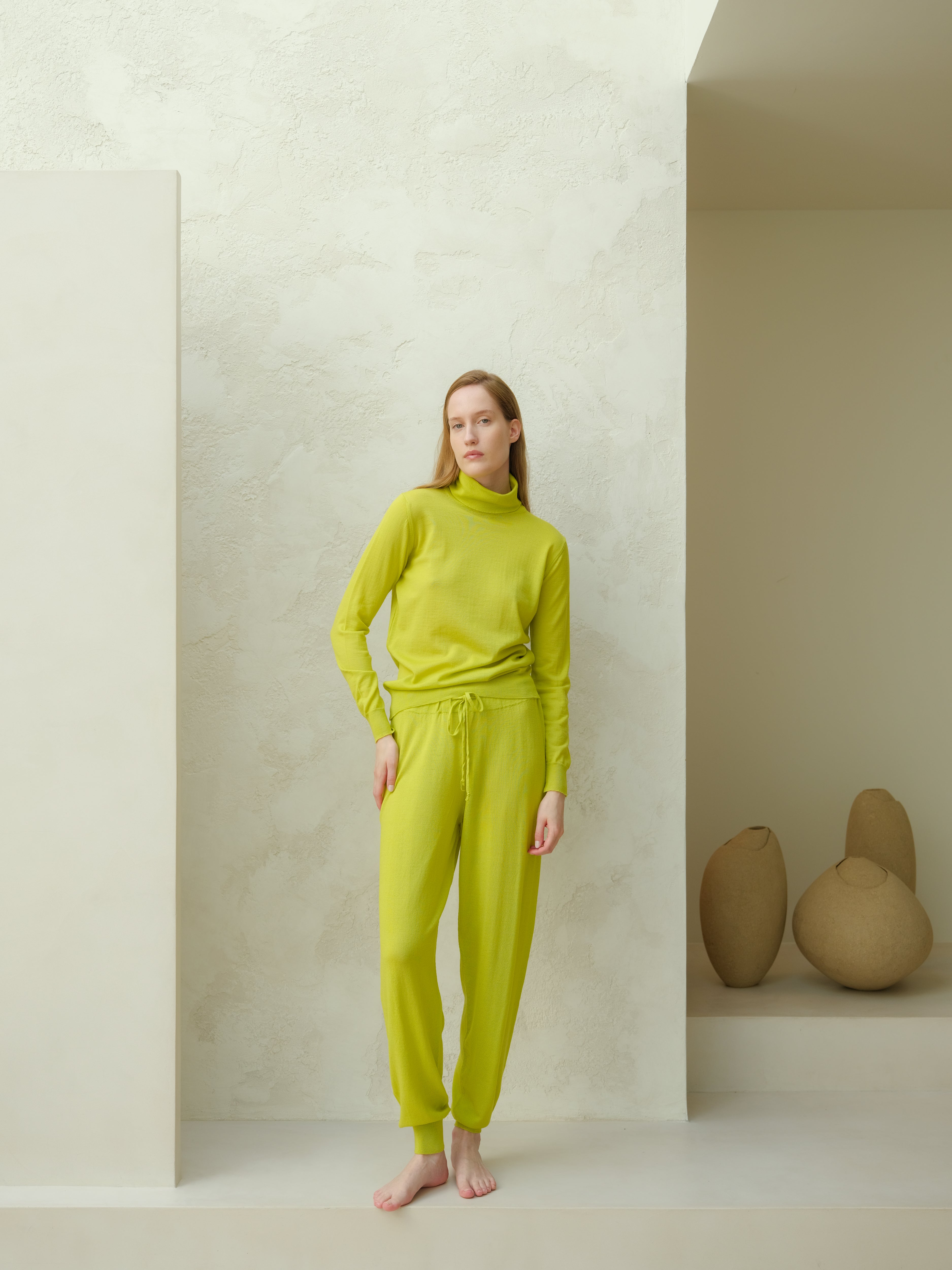 Extra Fine Merino Wool Turtleneck Sweater