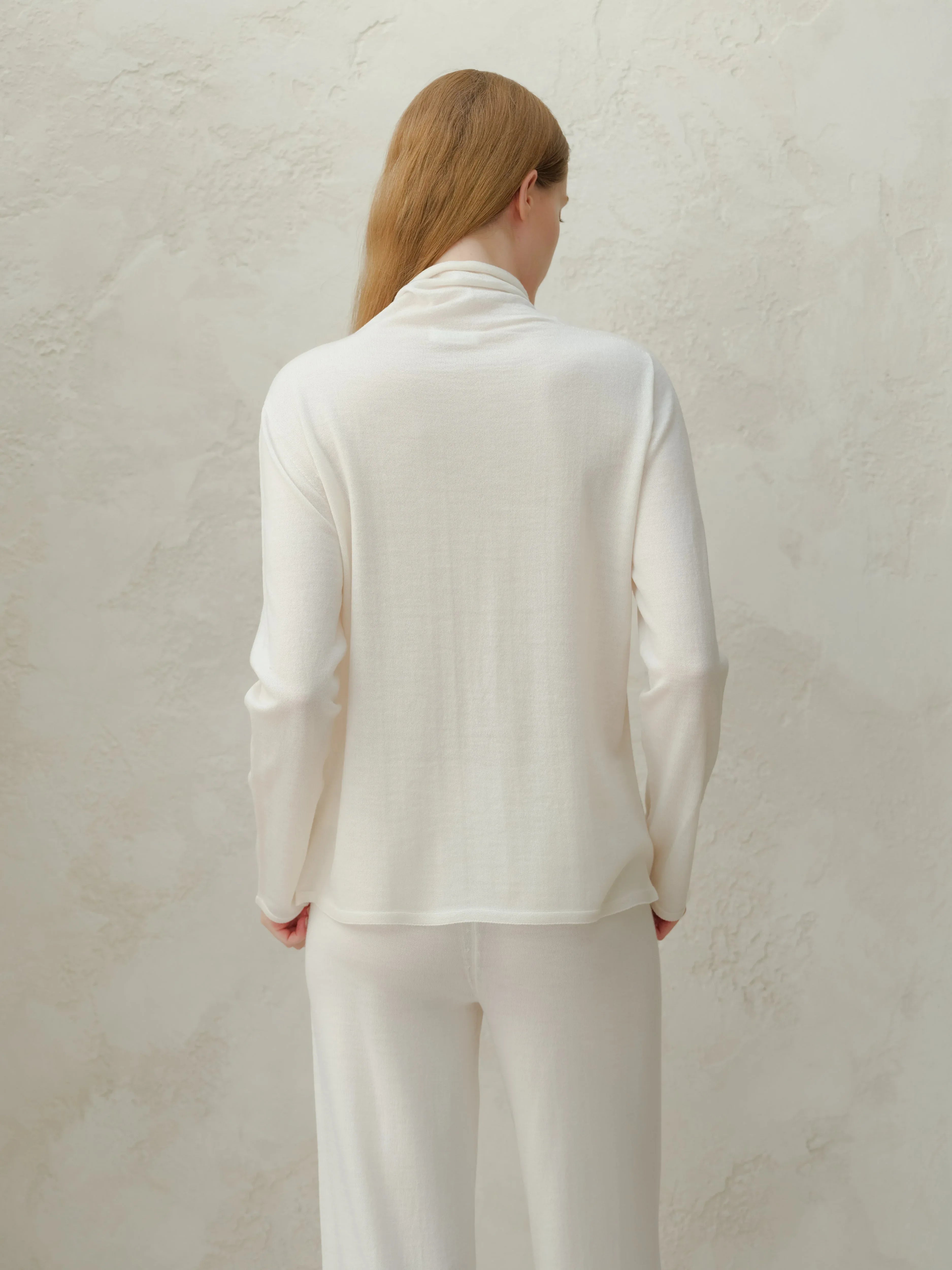 Dolcevita Extra Fine Merino Wool Relaxed (3D-Knit) - Nibe Clothing