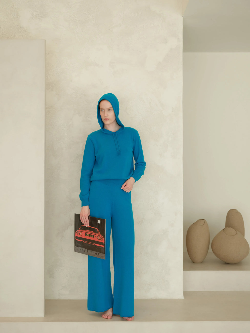 Felpa con cappuccio Cashmere Mix - Nibe Clothing