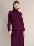 Cashmere Mix Turtleneck Sweater (3D-Knit)