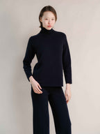 Cashmere Mix Turtleneck Sweater (3D-Knit)