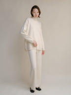 Maglione dolcevita maxi in misto cashmere