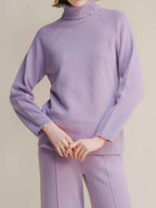 Cashmere Mix Turtleneck Sweater (3D-Knit)