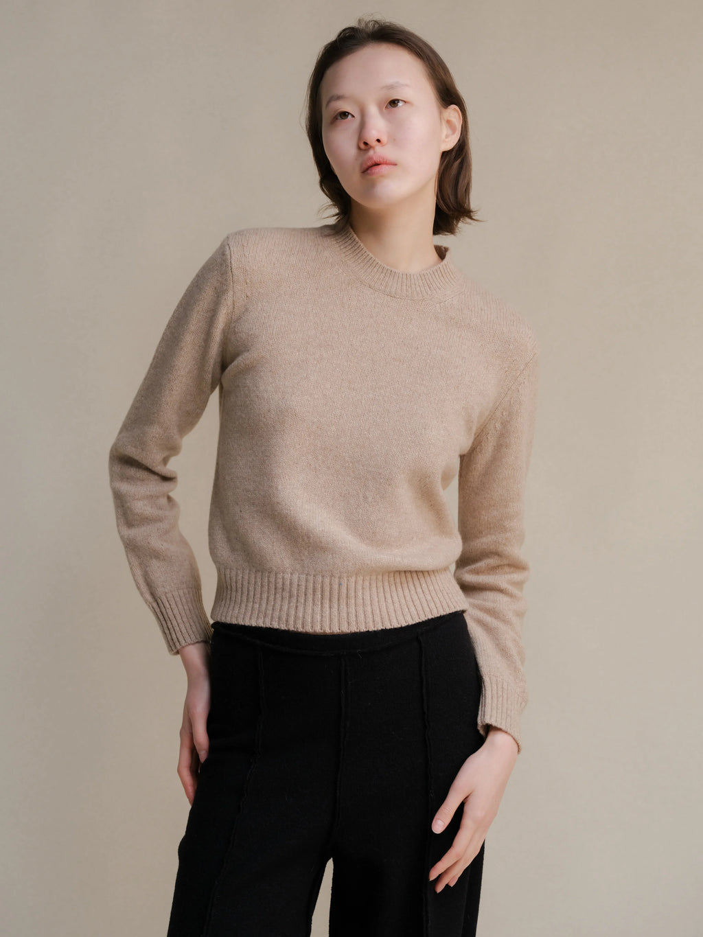 Maglione Tweed Crewneck - Nibe Clothing