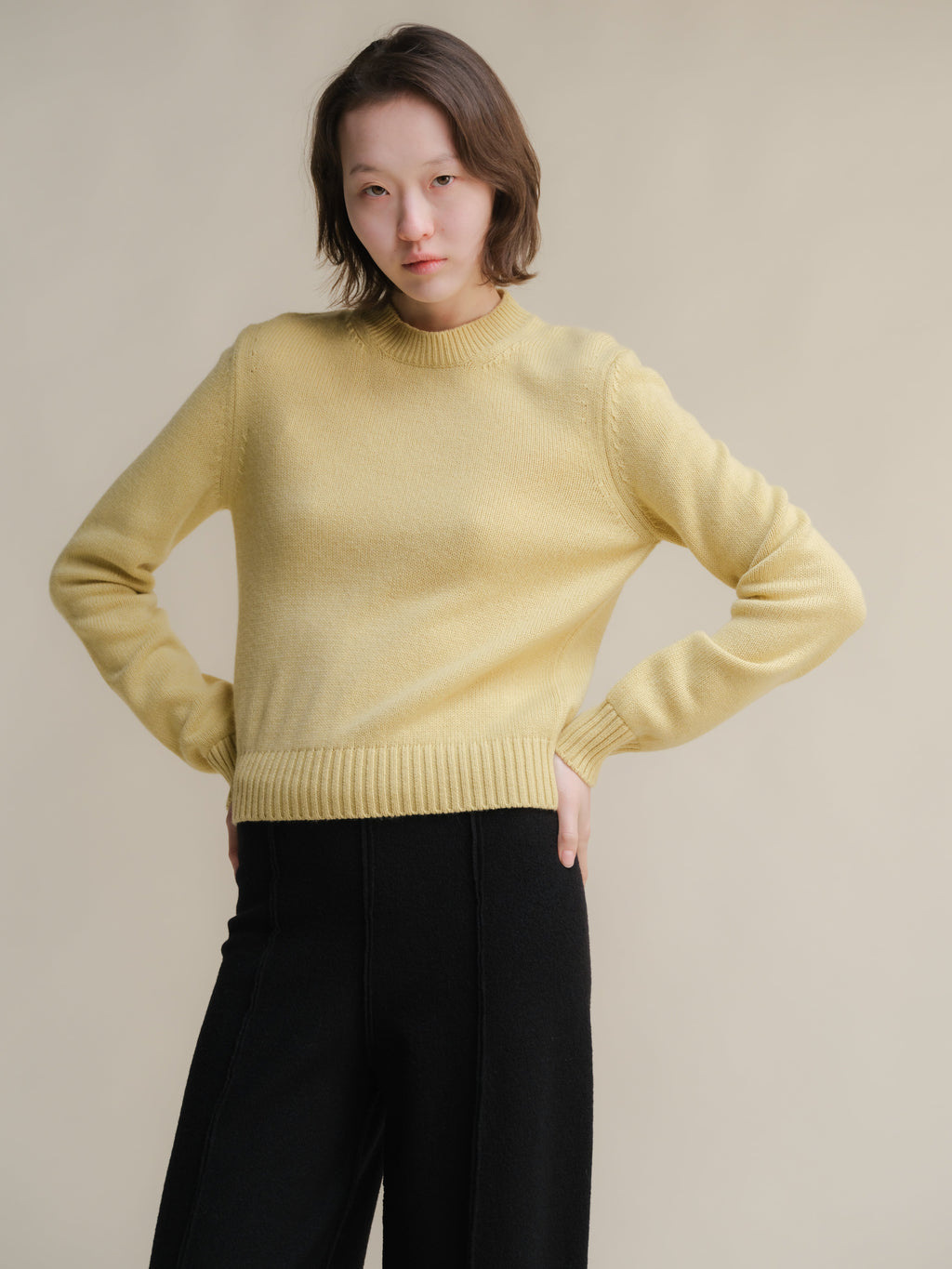 Pure Cashmere Crewneck Sweater