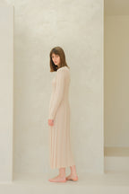 Fine Cotton Maxi Dress (3D-Knit)