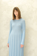 Fine Cotton Maxi Dress (3D-Knit)