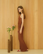 Fine Cotton Crochet Zig Zag Pants