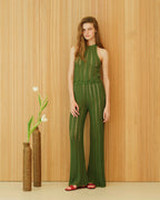 Fine Cotton Crochet Zig Zag Pants