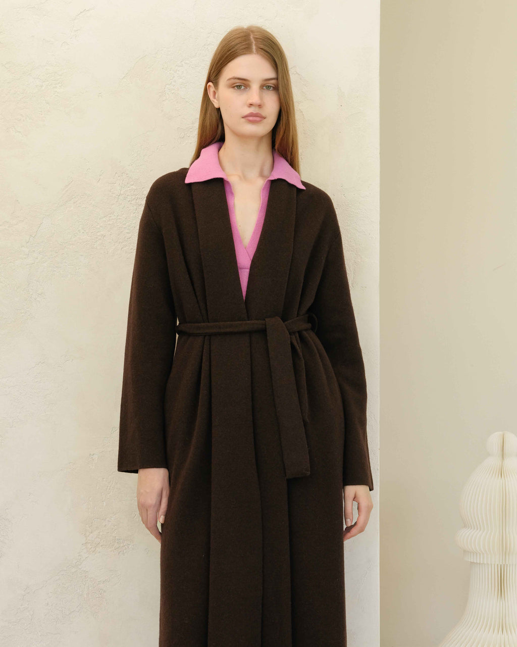 Cashmere Mix Polo Knit