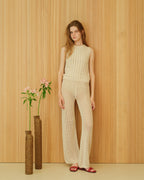 Fine Cotton Crochet Pants