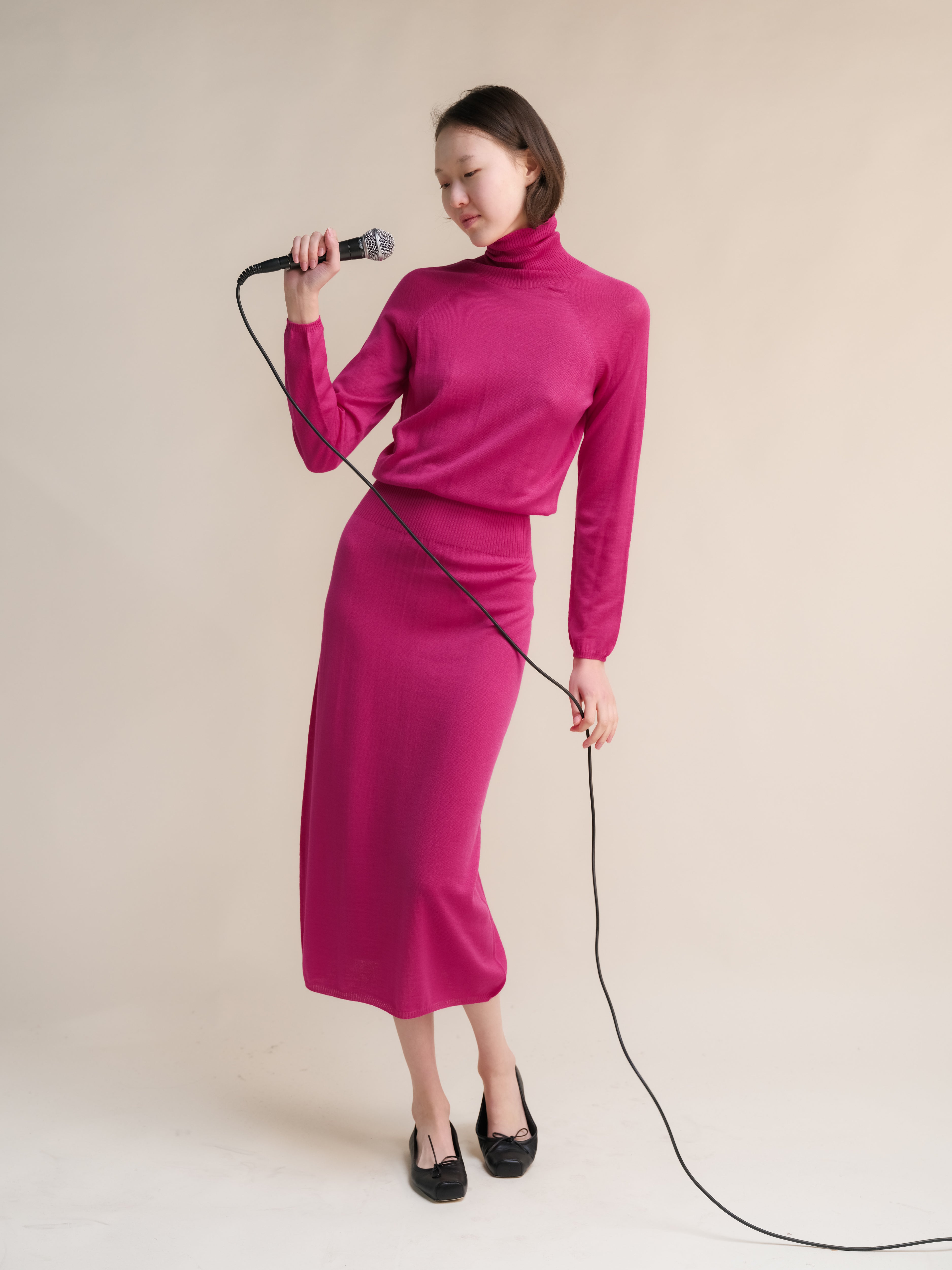 Extra Fine Merino Wool Dress (3D-Knit)