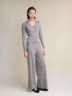 Extra Fine Merino Wool V Neck Cardigan