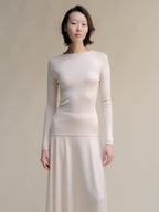 Extra Fine Merino Ribbed Crewneck (3D-Knit)