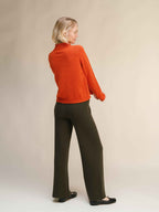 Cashmere Mix Cable "Ricciolo" Sweater (3D-Knit)