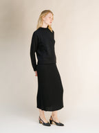 Maglione a trecce “Ricciolo” in misto cashmere (3D-Knit)