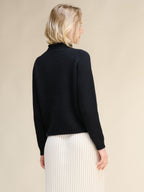 Maglione a trecce “Ricciolo” in misto cashmere (3D-Knit)