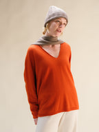 Cashmere Mix Ribbed Beanie
