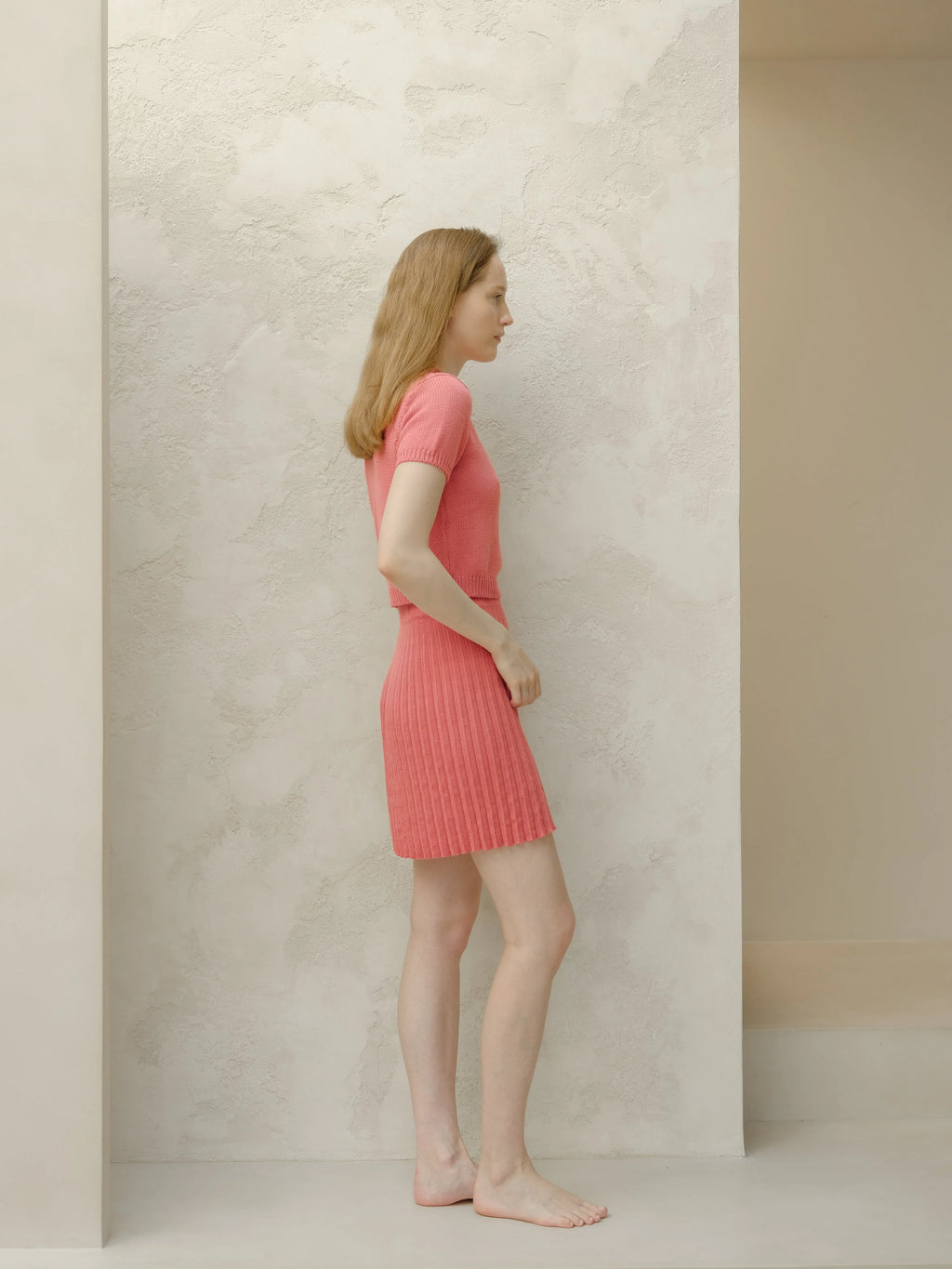 Gonna Fine Cotton Plissé (3D-Knit) - Nibe Clothing