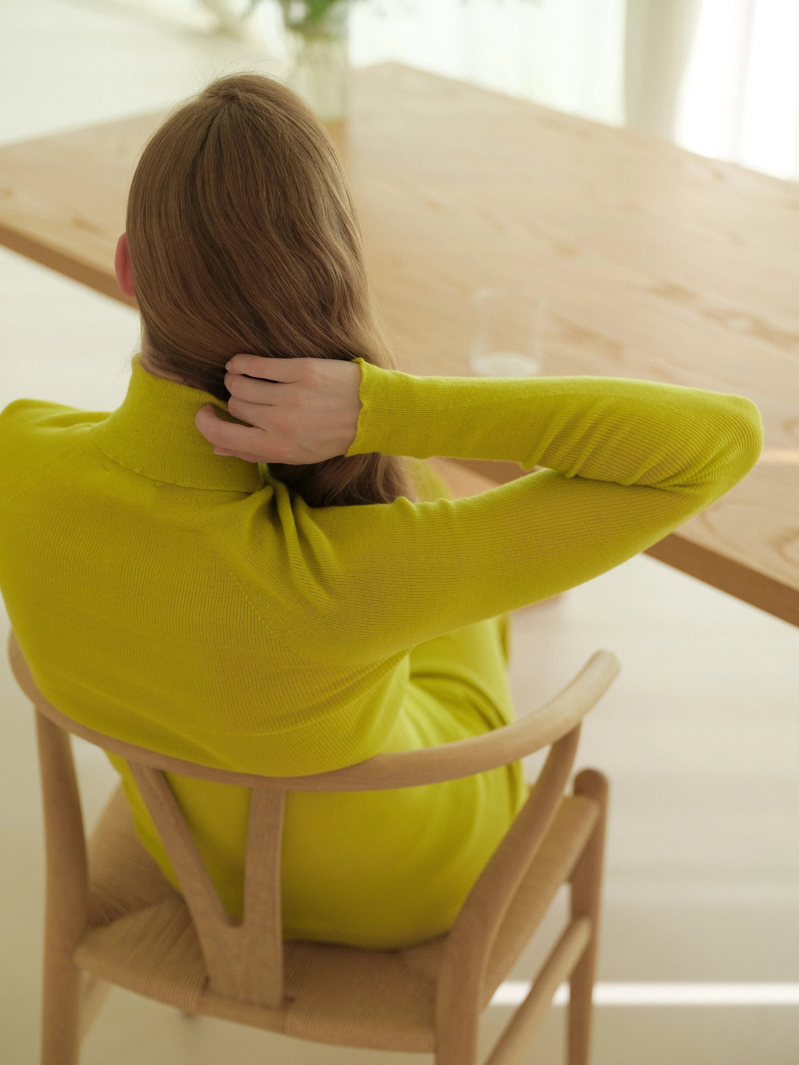 Dolcevita Extra Fine Merino Wool Ribbed (3D-Knit) - Nibe Clothing