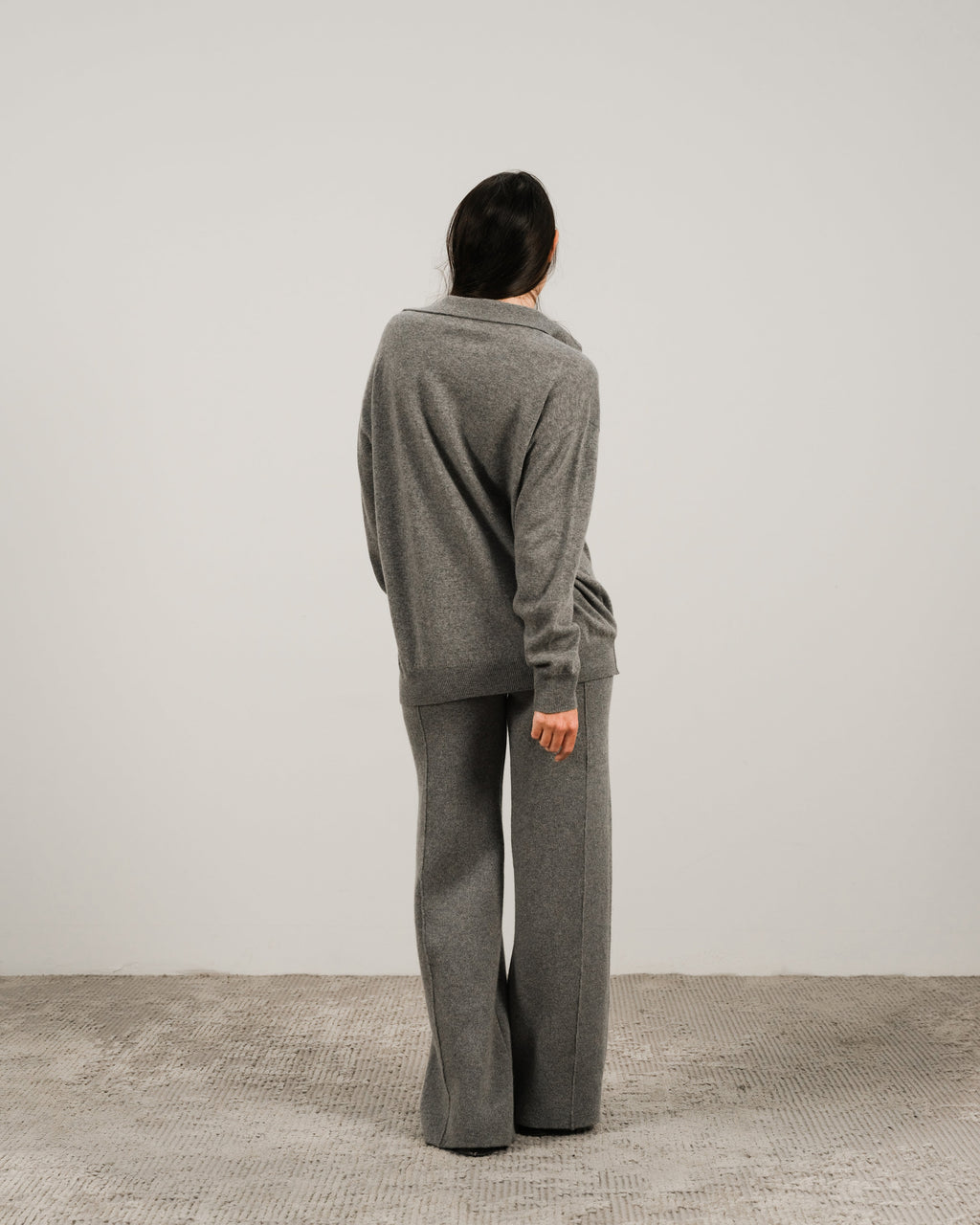 Polo in misto cashmere