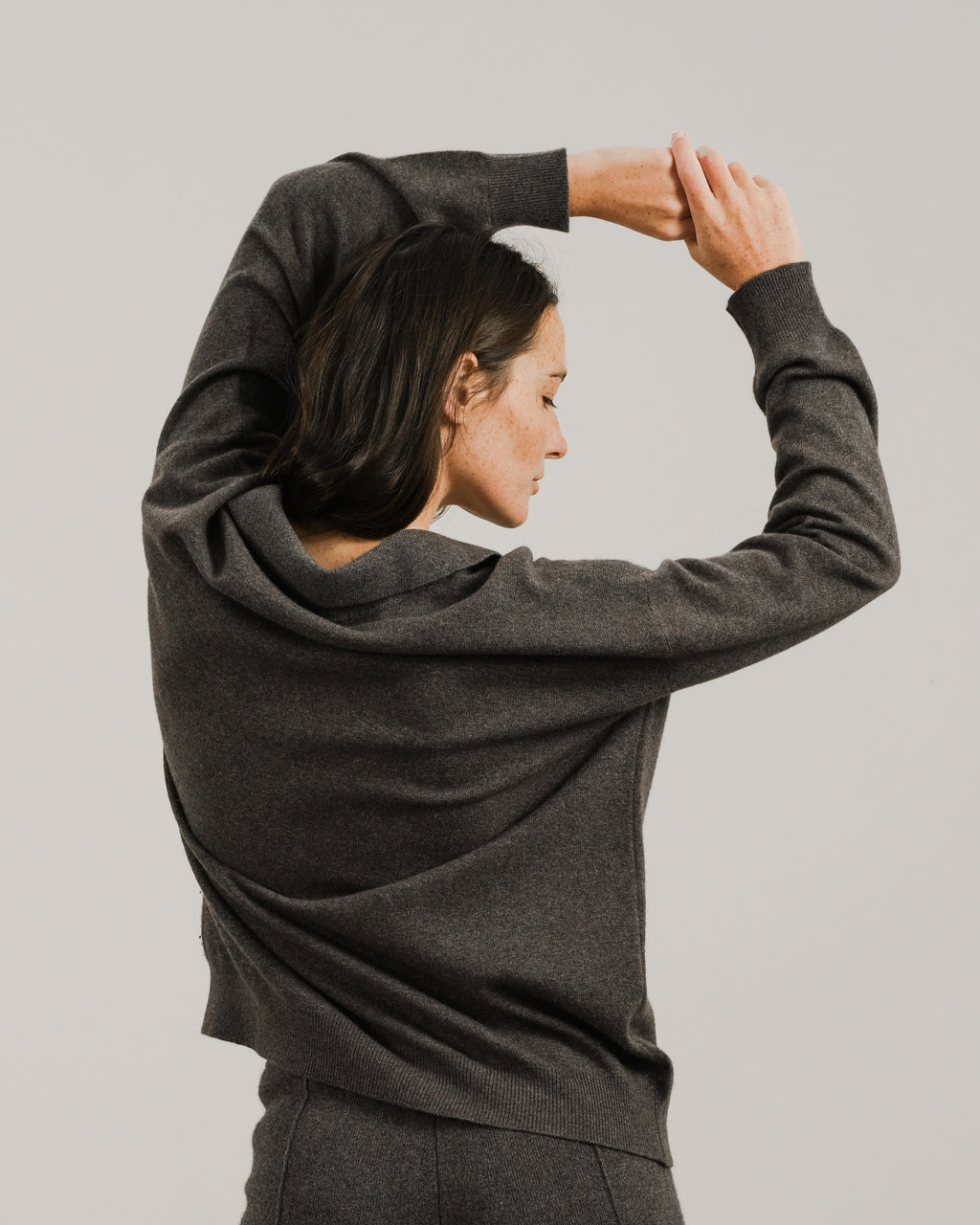 Polo in misto cashmere