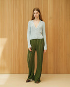 Fine Cotton Crochet Zig Zag Pants