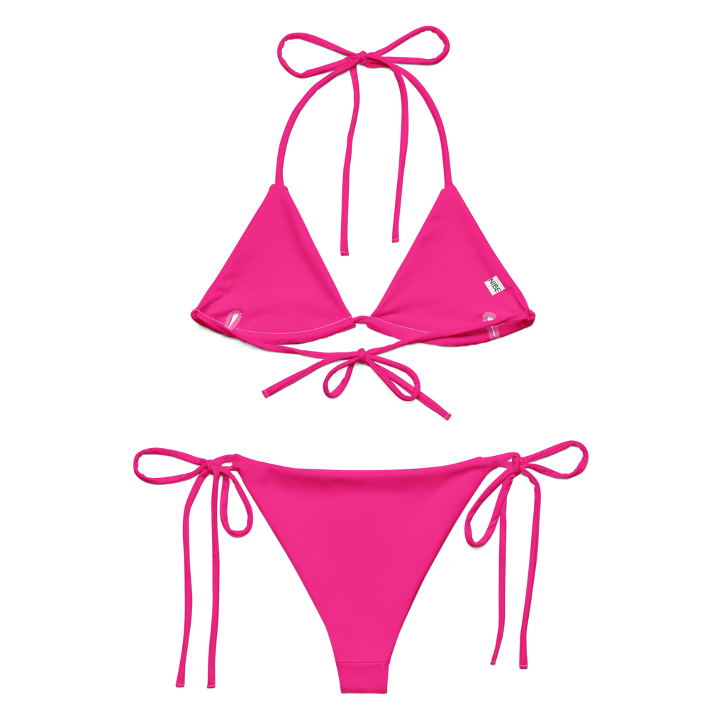 Bikini con laccetti - Nibe Clothing