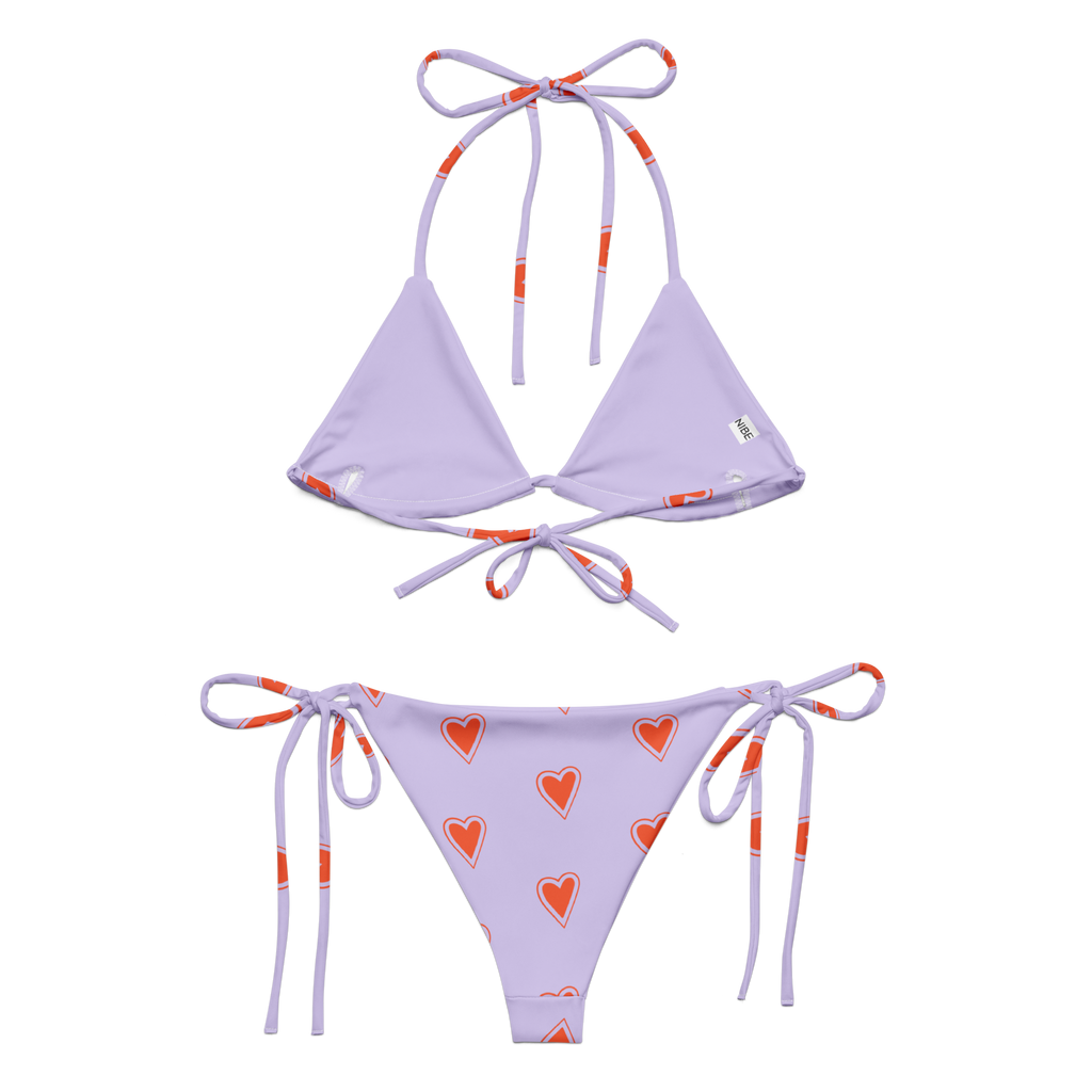 Bikini con laccetti - Nibe Clothing