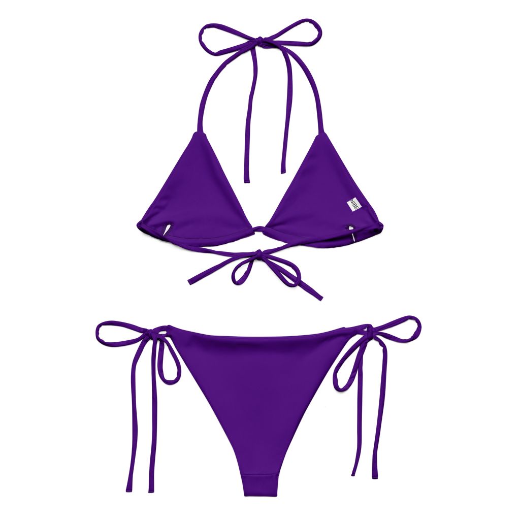 Bikini con laccetti - Nibe Clothing