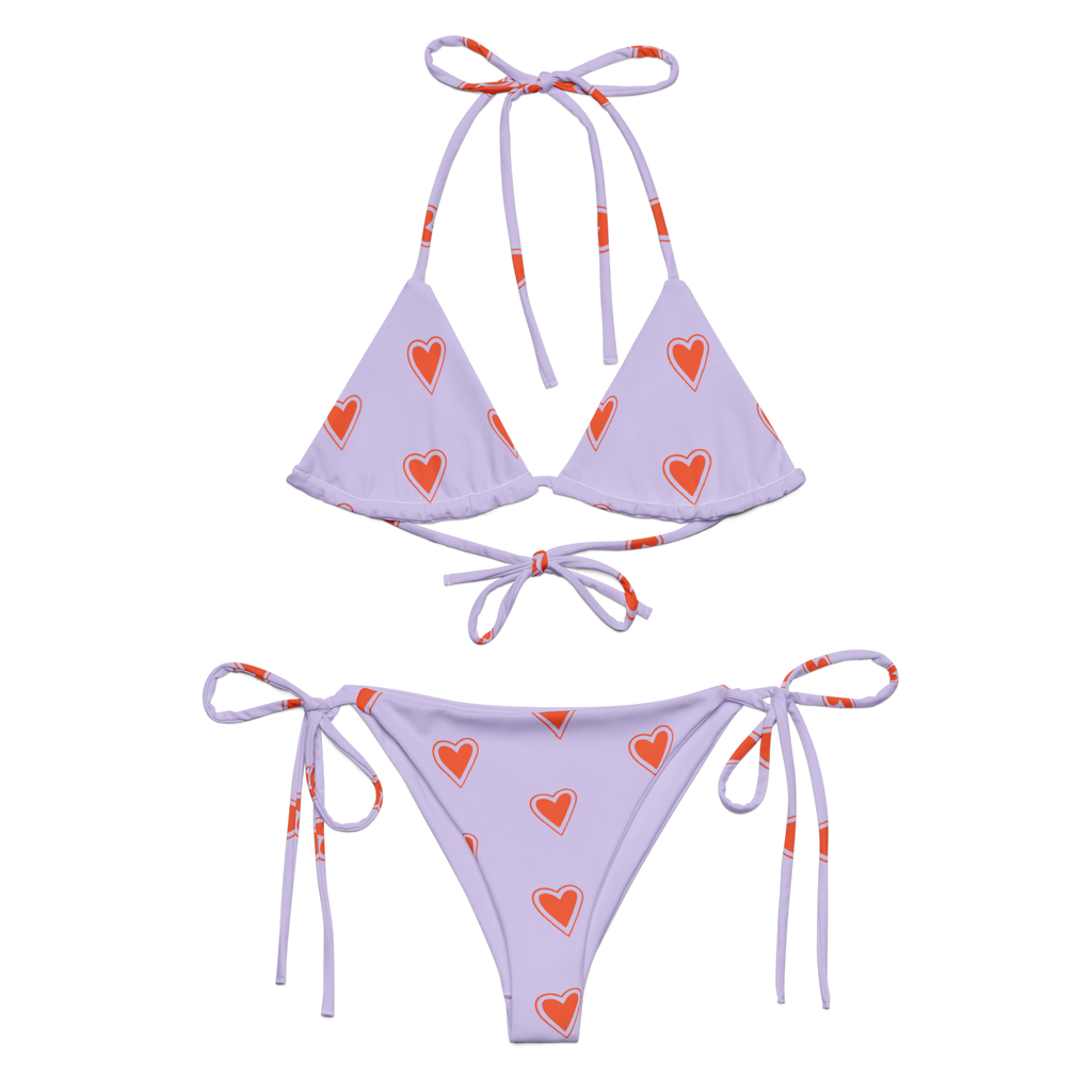 Bikini con laccetti - Nibe Clothing