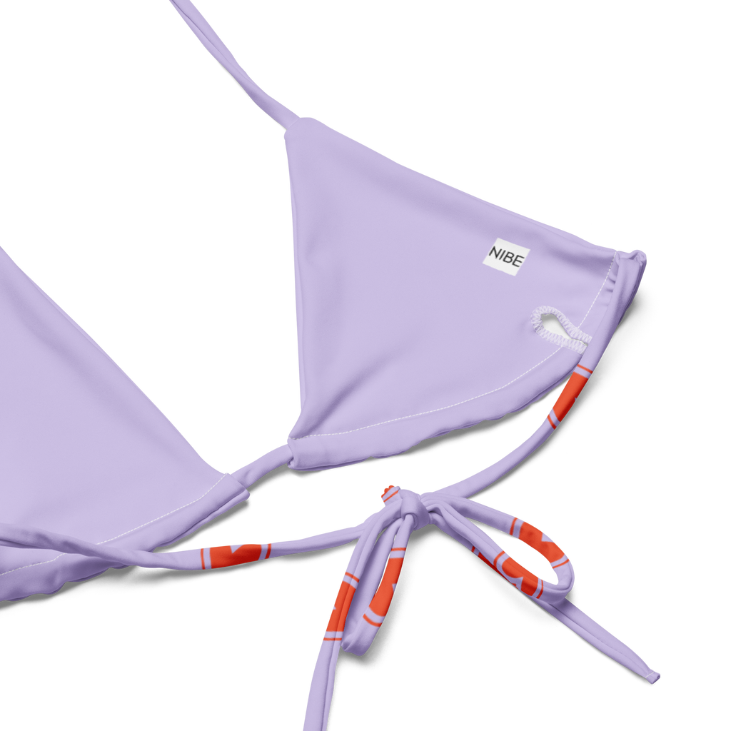Bikini con laccetti - Nibe Clothing