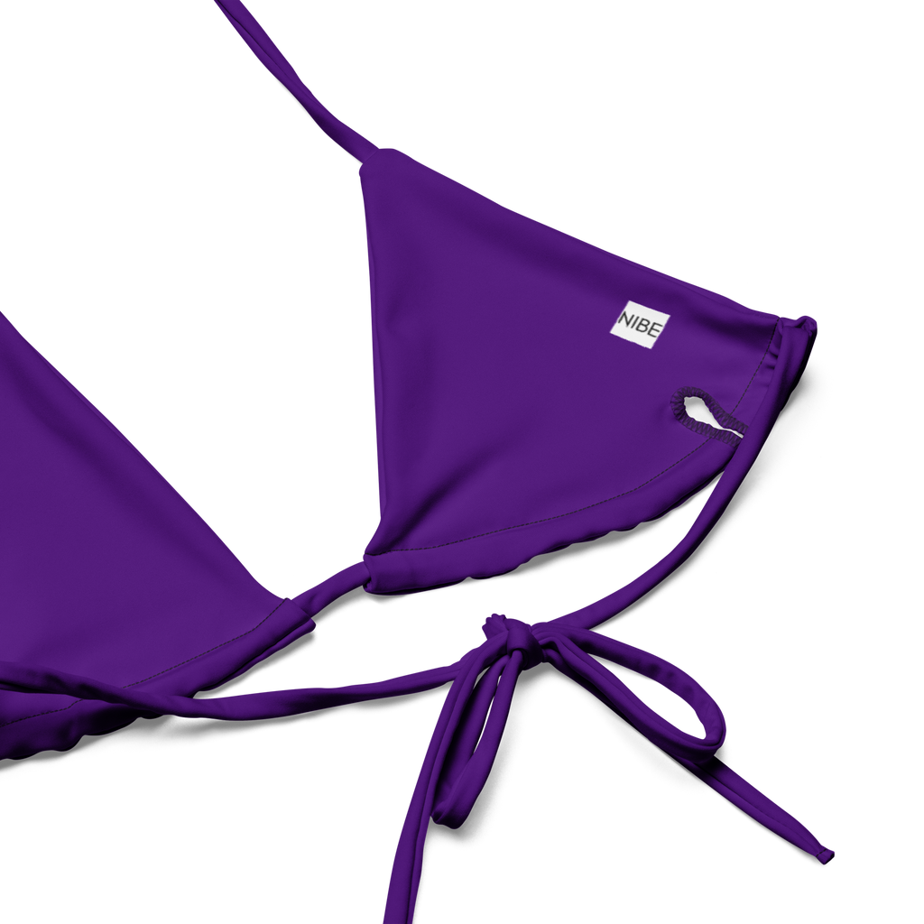 Bikini con laccetti - Nibe Clothing