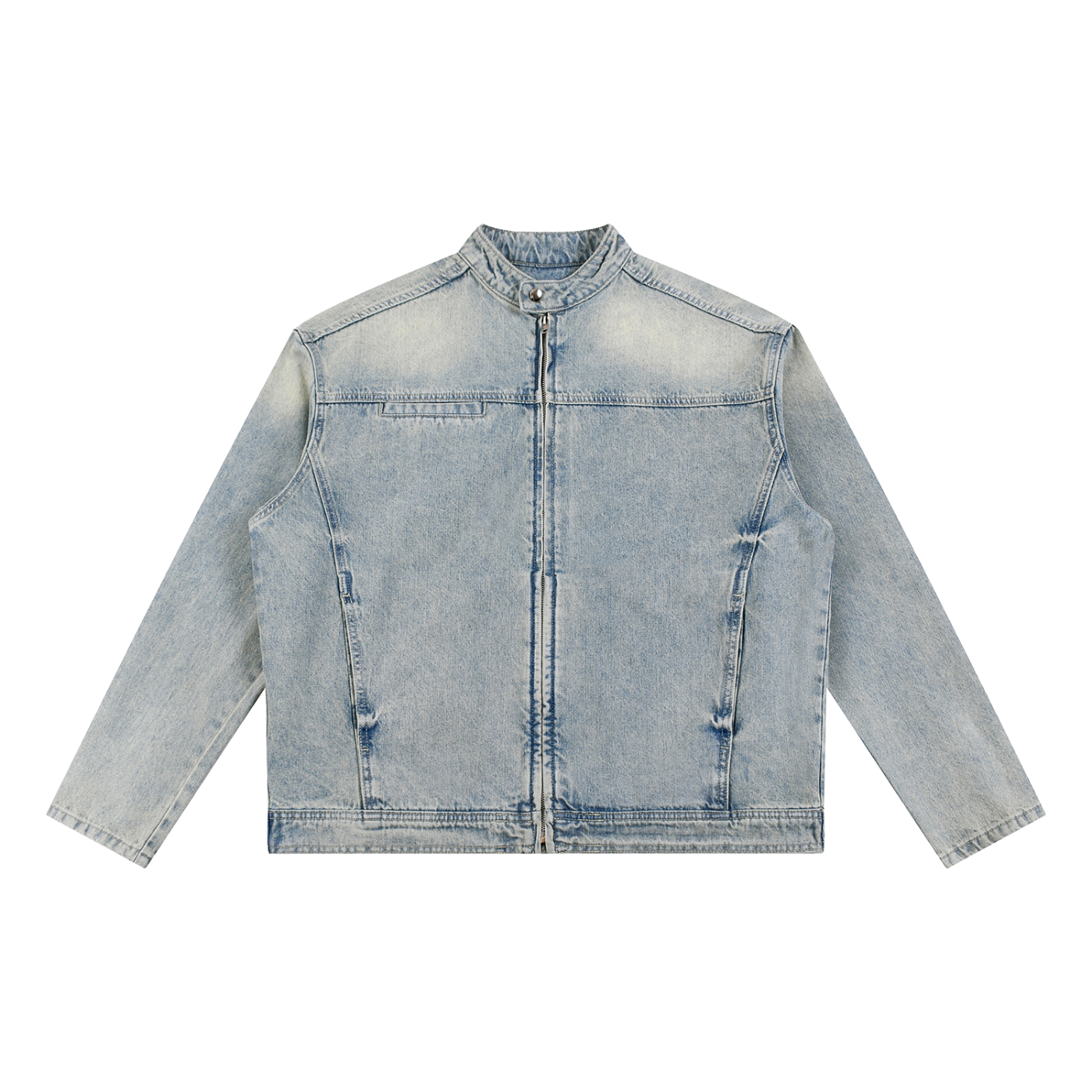 Zip Denim Jacket